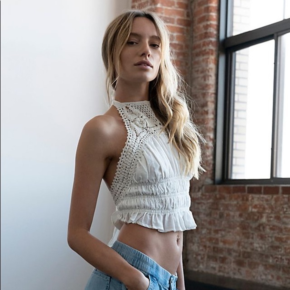Ellie Crochet Top